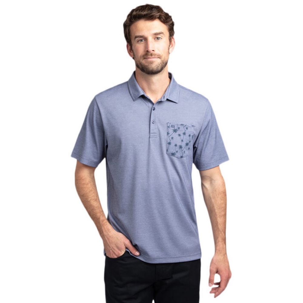 Travis Mathew Flat Foot Palm Pocket Polo